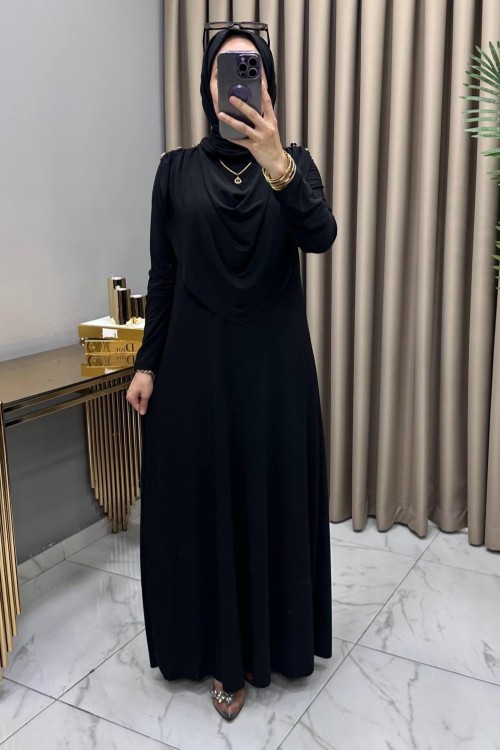 Esma Elbise Siyah  Siyah