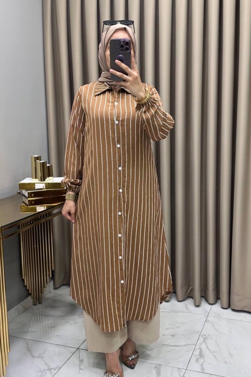 Çizgili Tunik Taba Taba
