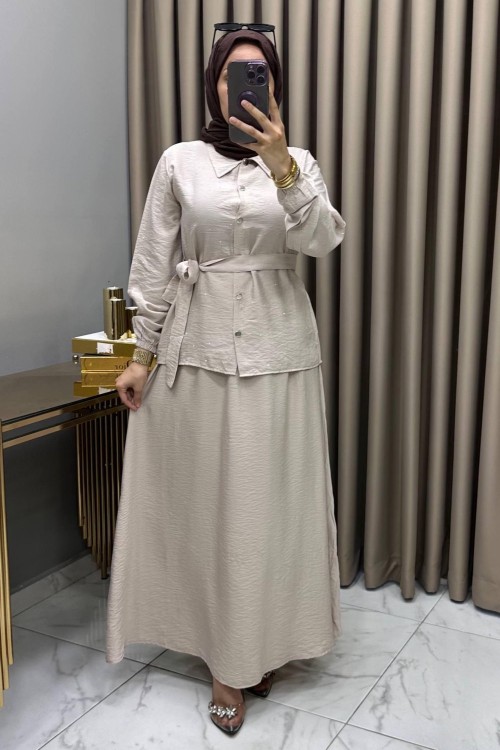 Milen Takım Taş Rengi Taş Rengi