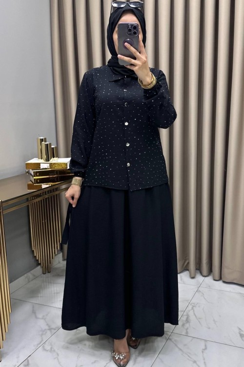 Milen Takım Siyah Siyah