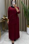 Sevgi Takım Bordo  Bordo