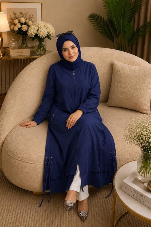 Necla Kap Lacivert  Lacivert
