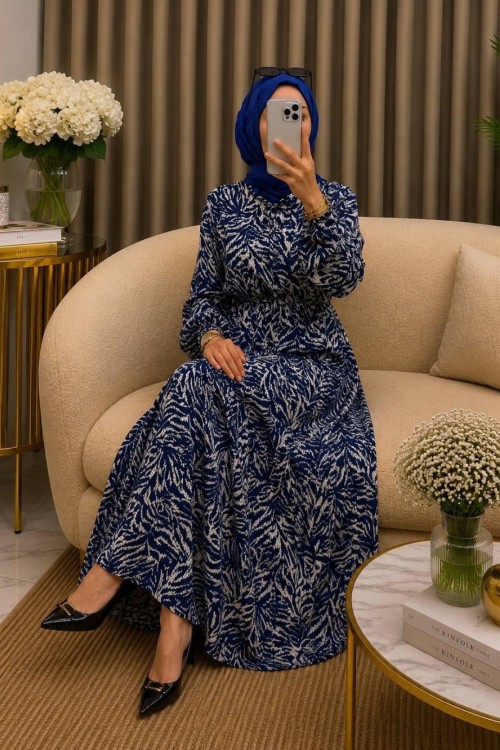 Sibel Elbise Lacivert  Lacivert