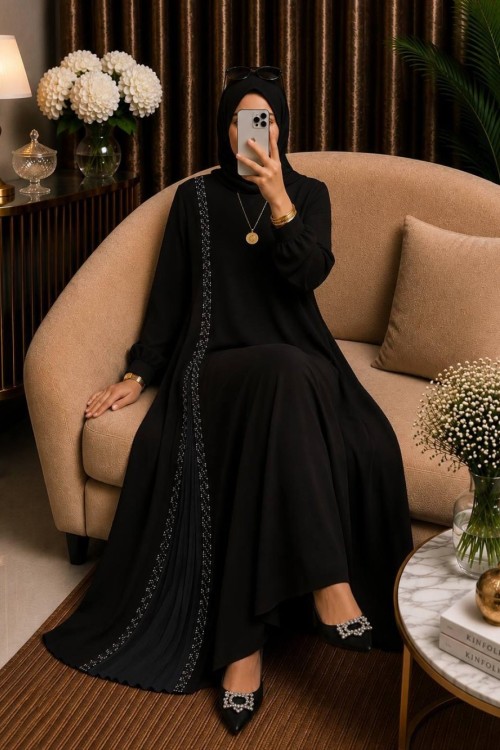 Peri Abiye Siyah  Siyah
