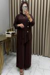 Zeynep Takım Kahve Kahverengi