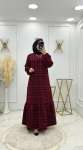 Nilay Elbise Bordo