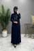 Zelal Pul İşli Elbise Lacivert